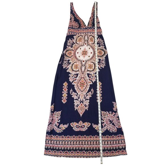 Akualani Halter Sundress in Soft Rayon - Extra Long Med. Small - Picture 9 of 16